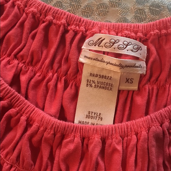 ⚡️CLOSET CLOSING ⚡️Max Studio Spring top in Rust - Picture 2 of 2