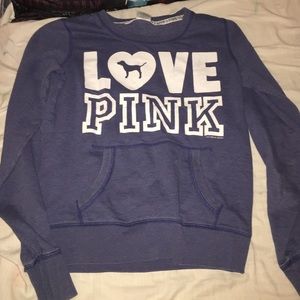 Navy Blue VS PINK Pullover *TRADE*