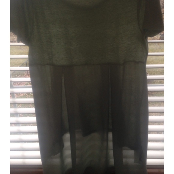 Light Olive Green Tee - Picture 2 of 3
