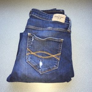 Abercrombie & Fitch High Waisted Skinny Jeans