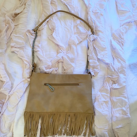 Luna B Gold Crossbody Purse - Picture 3 of 4