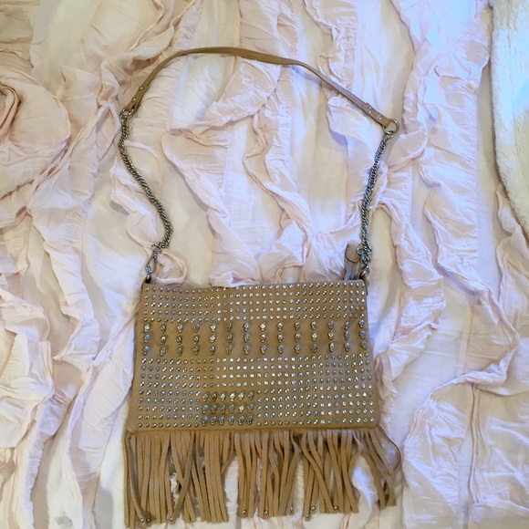 Luna B Gold Crossbody Purse - Picture 2 of 4