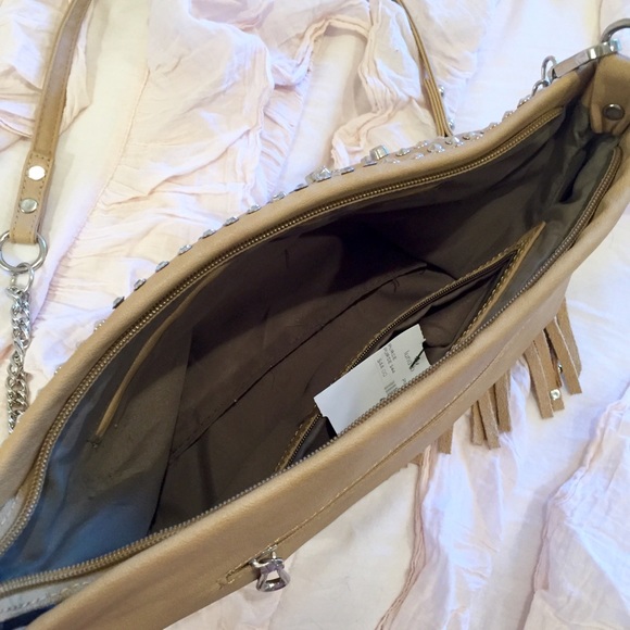 Luna B Gold Crossbody Purse - Picture 4 of 4