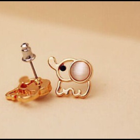 Elephant earrings - Picture 2 of 2