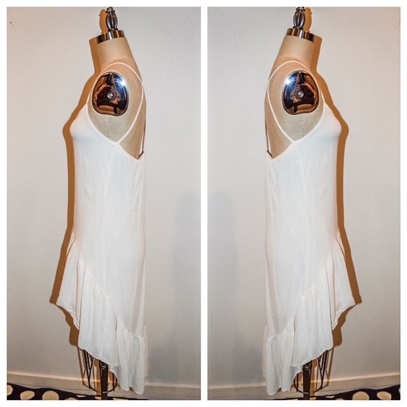 Nasty Gal Wandering Ways Dress in Ivory - Picture 3 of 3