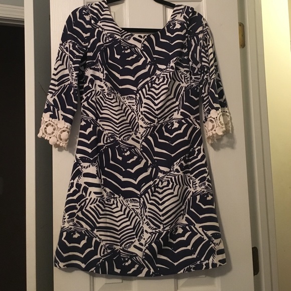 Lilly Pulitzer Dresses & Skirts - REDUCED:Lily Pulitzer authentic dress navy
