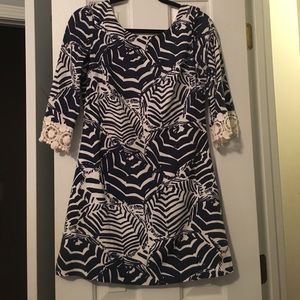 REDUCED:Lily Pulitzer authentic dress navy