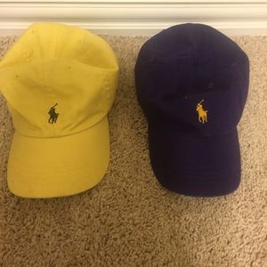 POLO hats with leather strap
