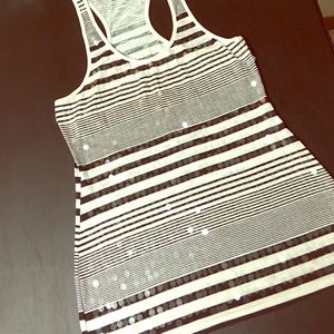 Super fun sequence racer back