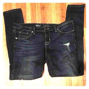 Mossimo ripped skinny jeans