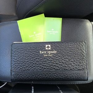 Black Kate Spade Southport Avenue Stacy Wallet💄👗