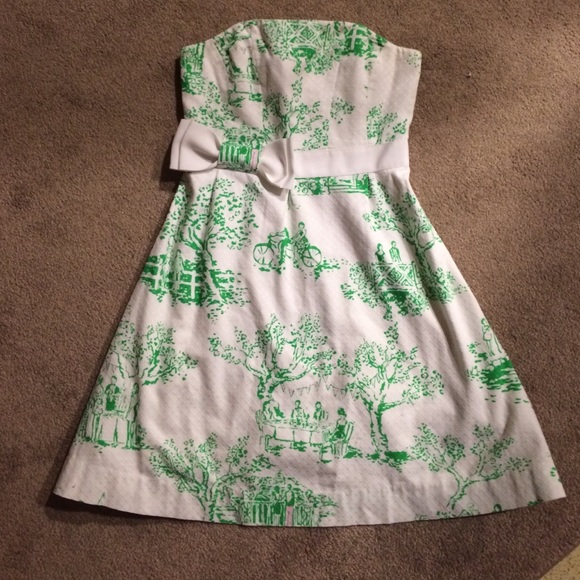 Strapless Lilly Pulitzer dress