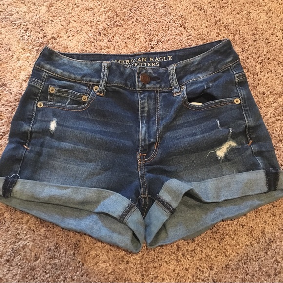 AEO Distressed Shorts