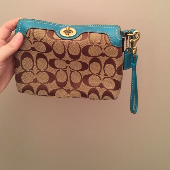 Authentic Coach wristlet