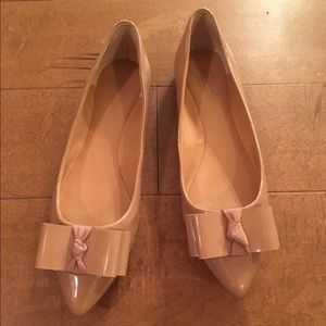 JCrew Nude Bow Flats - Brand New