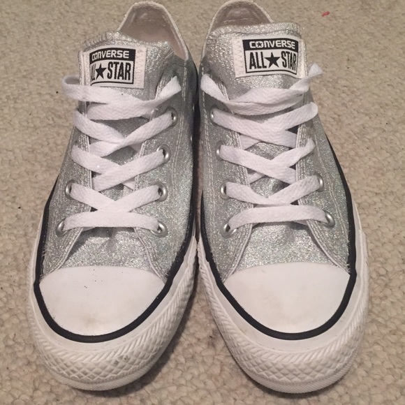 Sparkly Converse Shoe