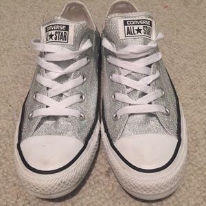 Sparkly Converse Shoe