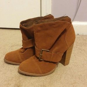 Brown Boots, Size 6