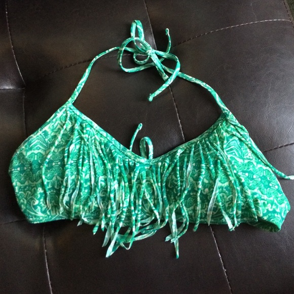 LA heart bikini top