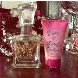 Peace love and juicy