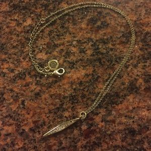 House of Harlow diamond pendent shaped necklace