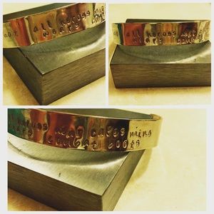 Custom engraved jewelry