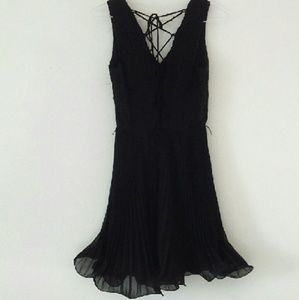 Black swing dress