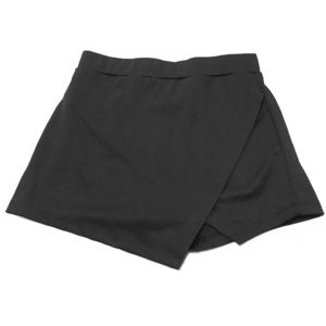 Asymmetrical black skort - NWT