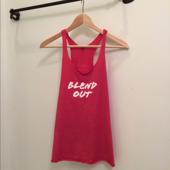 Red tank top