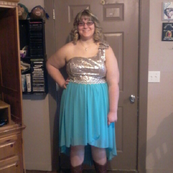 Military ball dress from debs