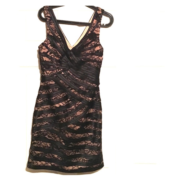 Brand new black lace dress