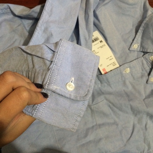 Blue button up shirt - Picture 4 of 4