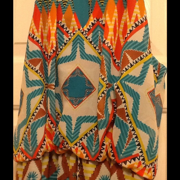 Maxi Dress with side slits. - Picture 4 of 4