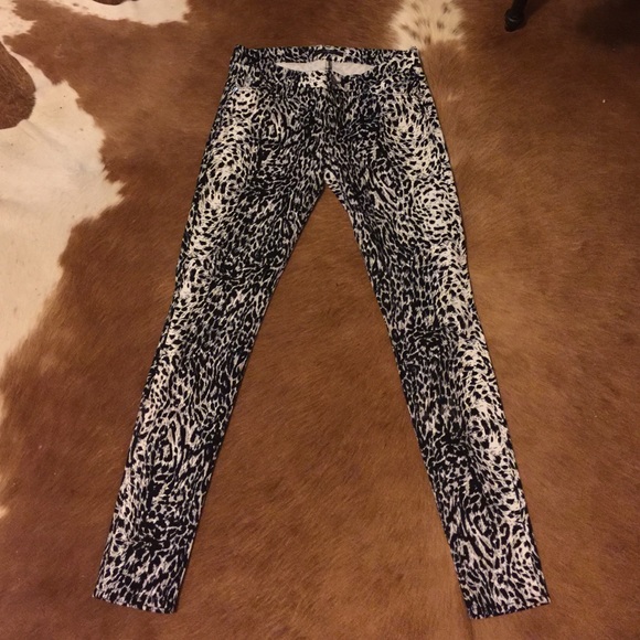 SEVEN /7 for all mankind/ patterned skinnies!! - Picture 1 of 4