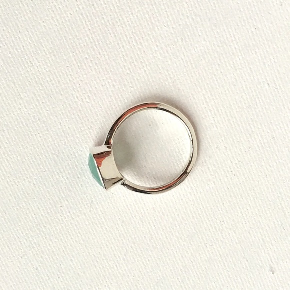 ORDERING SOON Chalcedony & Sterling Silver Ring - Picture 3 of 4