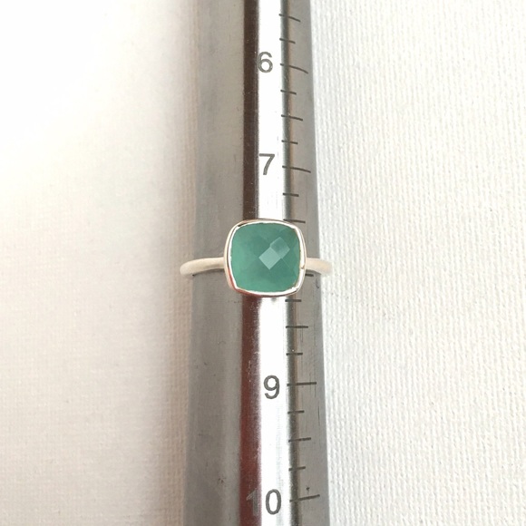 ORDERING SOON Chalcedony & Sterling Silver Ring - Picture 4 of 4