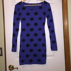 Navy bodycon dress
