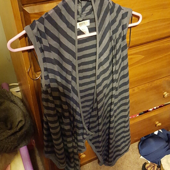 Striped cardigan