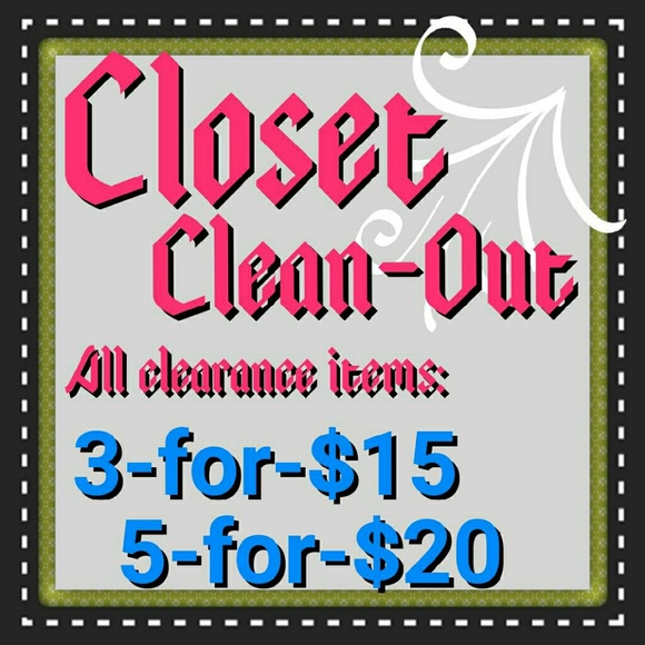 Closet CLEAN-OUT