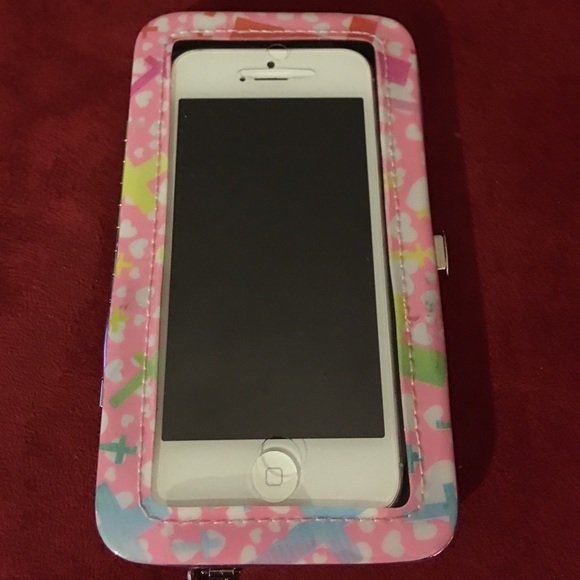 I-Phone 5 Wallet/Phone Case - Picture 1 of 4