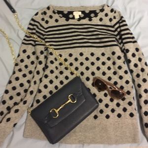 Polka dot sweater