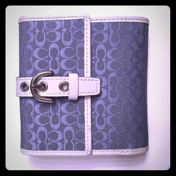 Blue Coach wallet