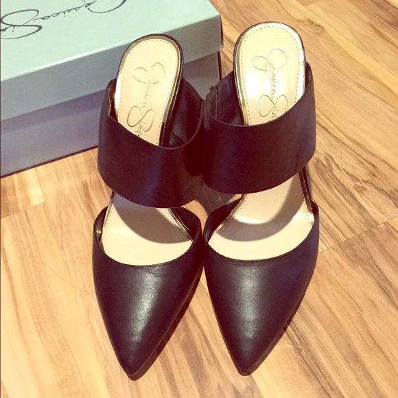Jessica Simpson Size 9.5 Black Heels
