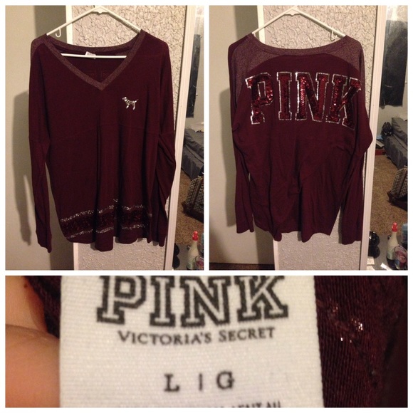 Maroon PINK shirt
