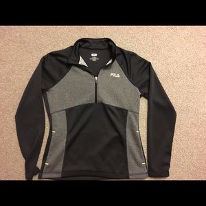 Fila half zip running top