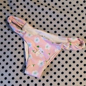 Frankie's Malibu Bottoms XS - Pink Pansies