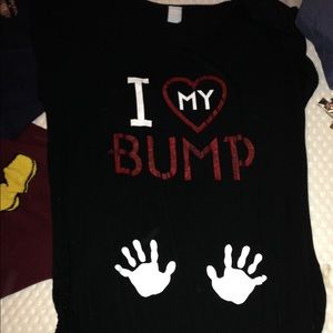 I ❤️ my bump maternity shirt