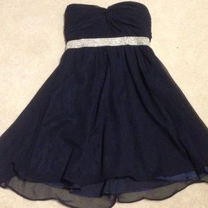 Sweetheart Dress - With Silver Embellishments