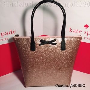 KATE SPADE JERALYN MAVIS SMALL TOTE (ROSE GOLD)