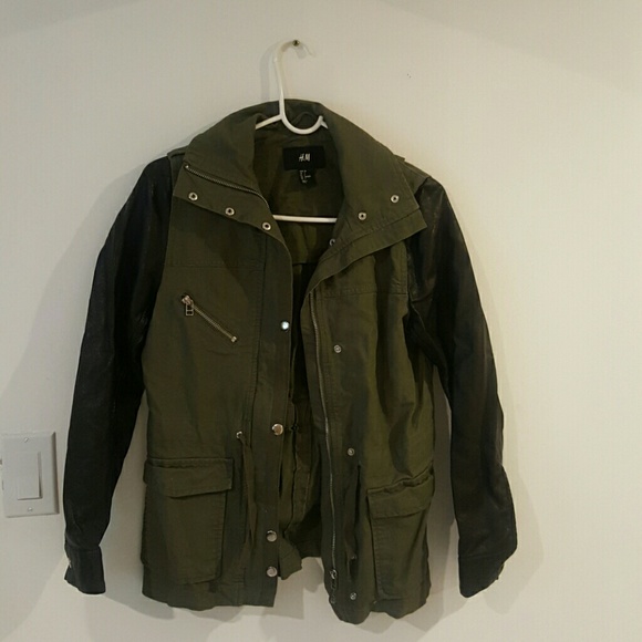 Olive green jacket